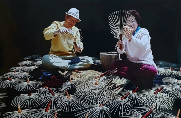 대상작 이수벽(논산시) 전통수공예