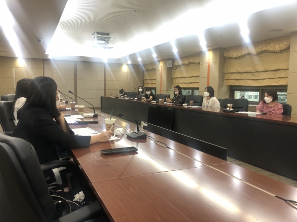 23일 대전교육청 대회의실에서 학교도서관 운영지원단 협의회 실시