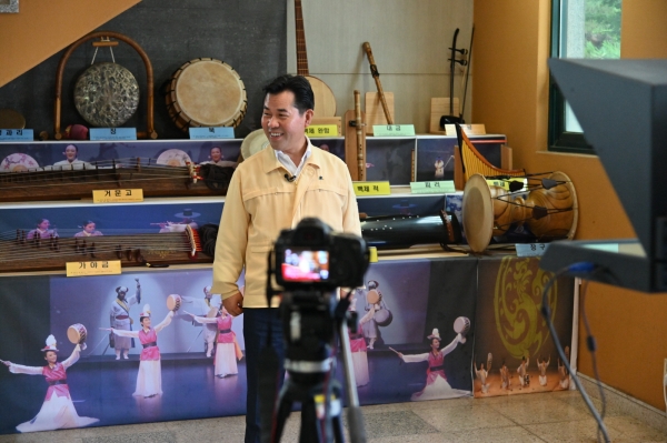 박정현 부여군수 인터뷰장면