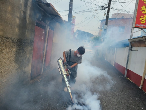 감염병대응센터(수해지역 방역활동)