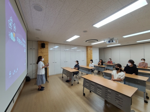 치매파트너 교육 모습