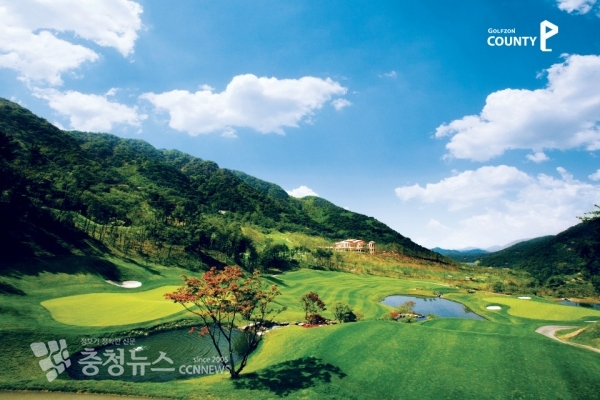 골프존카운티 경남 전경 사진