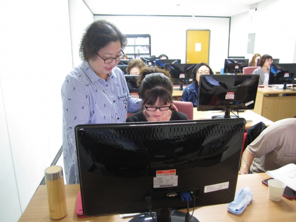 지난해 교육문화사업 프로그램 운영 장면