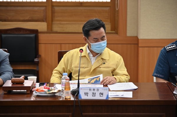 제2차 부여군백제문화선양위원회 회의 장면