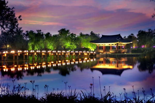 부여 궁남지 야경