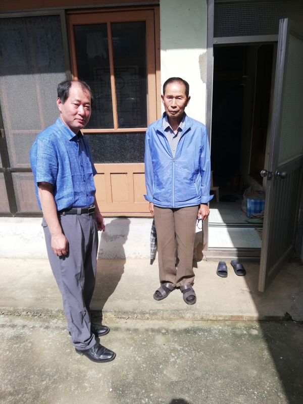 제75주년 광복절을 맞아 지난 13일 독립유공자 유족 5명을 위문했다.