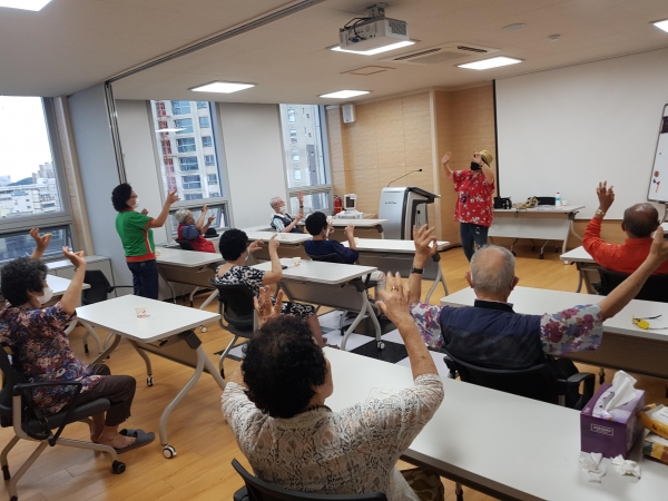 치매안심프로그램 운영 모습