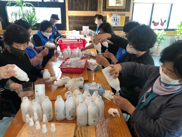 논산시 은진면 100세 건강위원회, 마을건강프로그램 실시