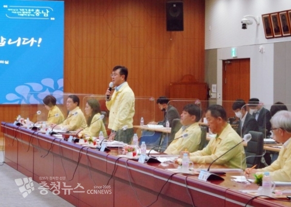 건의하는 황천순 회장