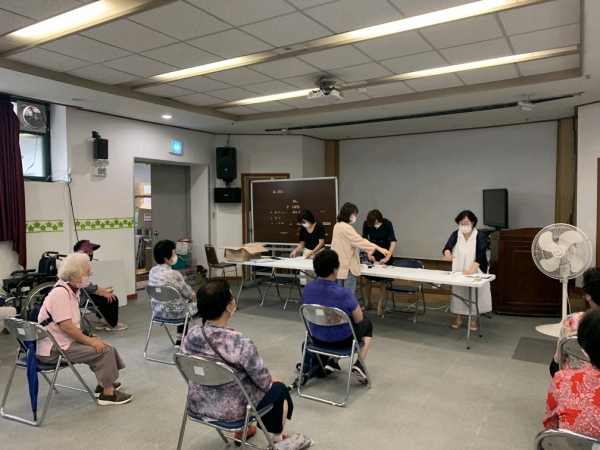 노인일자리 온누리상품권 지급-아우내은빛복지관