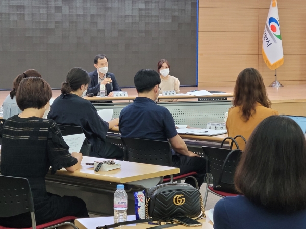 지역사회 통합돌봄 다직종 전문인력 지역케어회의 개최 모습