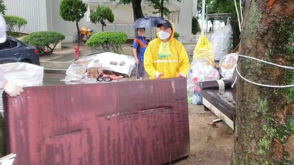 박용갑청장 산성동 현장행정 사진