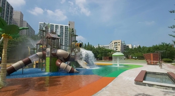 방아다리공원 물놀이장