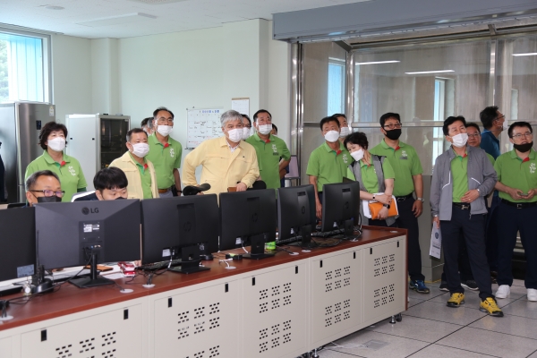 (생활폐기물 처리장)문정우 금산군수 주요 정책사업장 현장 행정