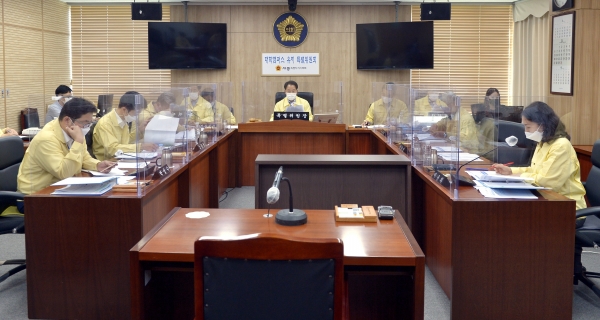 세종시의회 대학캠퍼스 유치 특별위원회 제3차 회의.