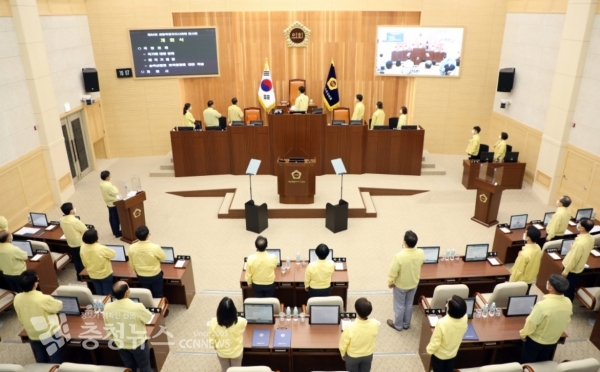세종시의회 제64회 임시회 개회 … 내달 3일까지 회기 진행