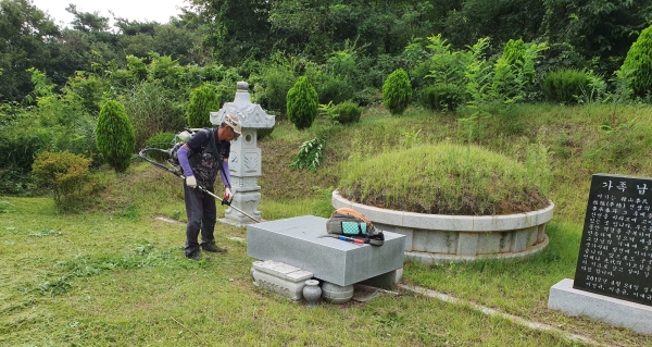 추석 벌초대행 산소 이미지