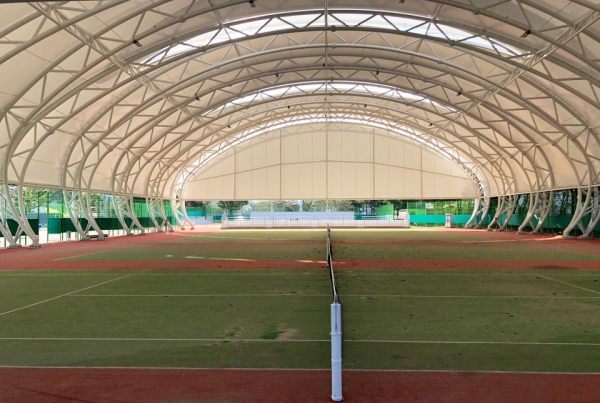 비가림테니스장 내부