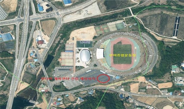 반다비 국민체육센터 건립사업 예정부지