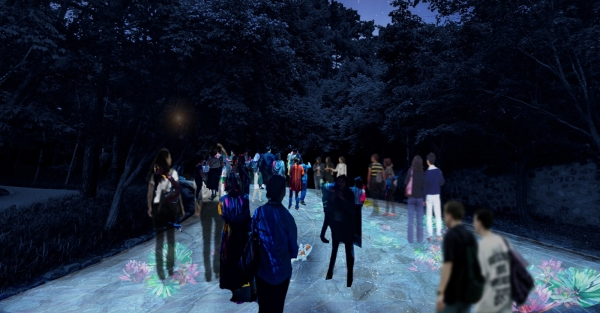 미디어 파사드 콘텐츠 이미지