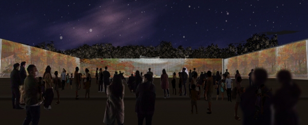 미디어 파사드 콘텐츠 이미지