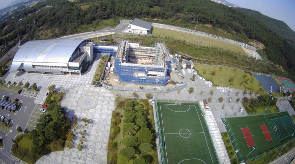 국민체육센터 보조체육관 건립 순항