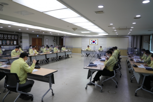 10월 확대간부회의 개최 모습