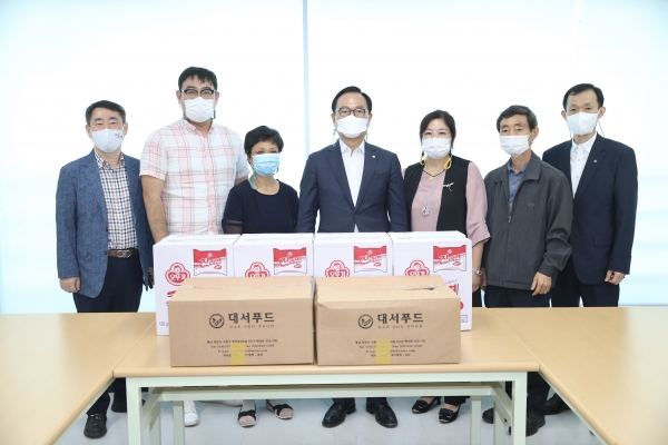 박상돈 시장, 사회복지시설방문-장애인희망일터