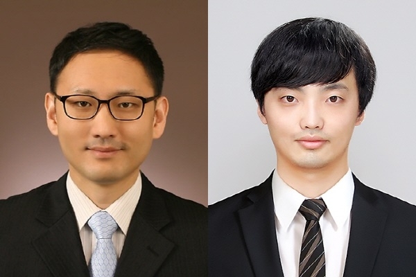 전자·제어공학과 구치완 교수, 제어계측공학과 김정태 대학원생