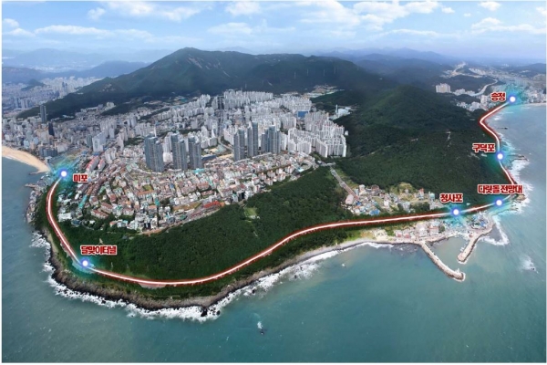 해운대 블루라인파크 조감도