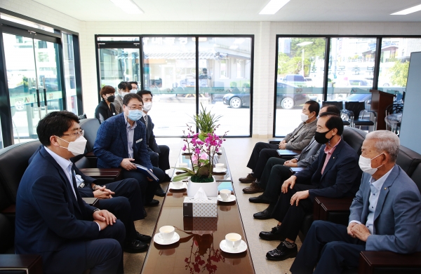 부춘1동 방문 모습