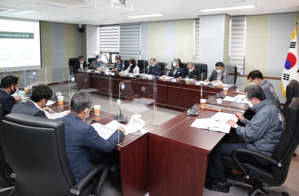 미식도시 콘텐츠개발 및 컨설팅 용역 중간보고회 개최 모습