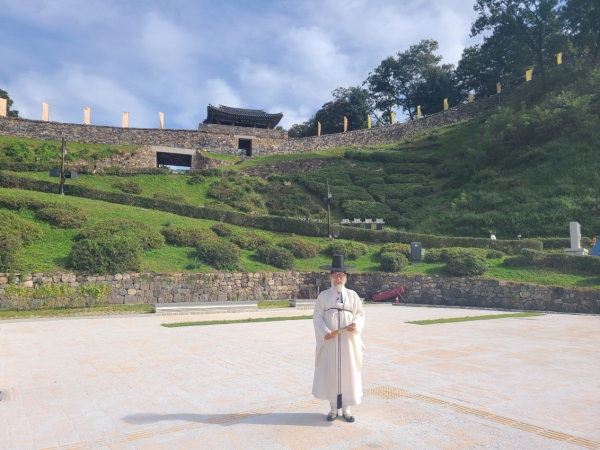 국악명사 온라인 특강 진행 모습