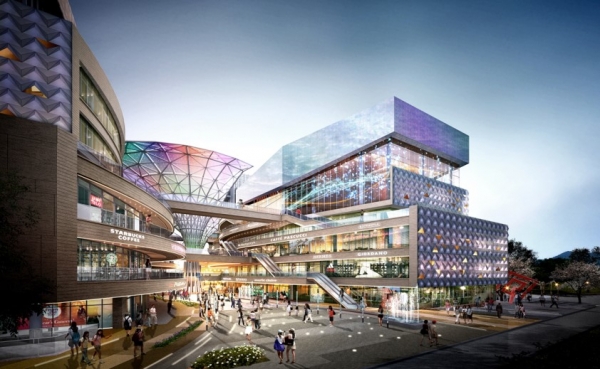 세종시 나성동 어반아트리움 P4 구역에 들어설 라라 스퀘어 조감도.