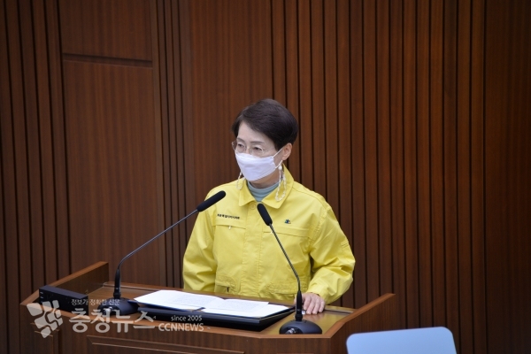 5분 발언하는 이영세 세종시의회 의원 / 충청뉴스 최형순 기자