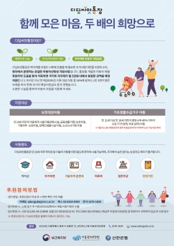디딤씨앗통장 가입·후원자 상시 모집