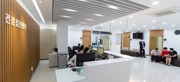 청양군  건강검진센터 개소식 개최 내부 모습