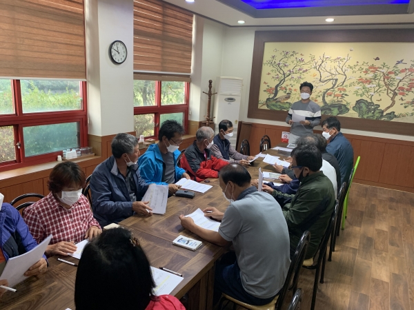 내년도 생활여건개조사업 공모준비 순조-추진위원회