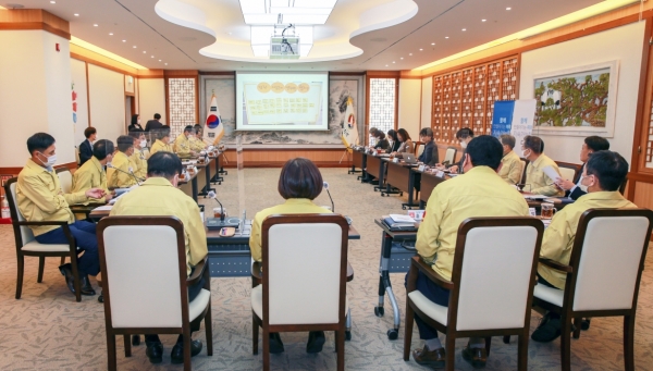 제17회 지속가능발전 정책조정회의 개최 모습