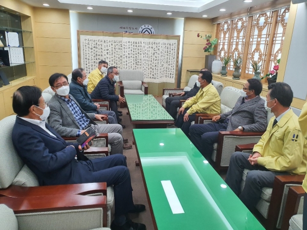 역대 부군수 초청 간담회
