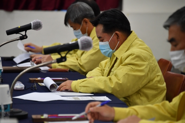 백제문화제 활성화 발전방안 중간보고회 개최 모습