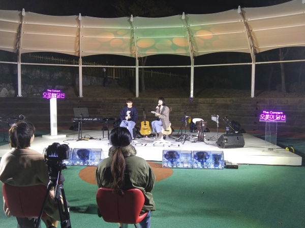 천안박물관(야외공연장 - 대전MBC 방송 녹화 모습