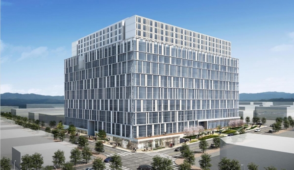 룩소르 비즈타워 조감도