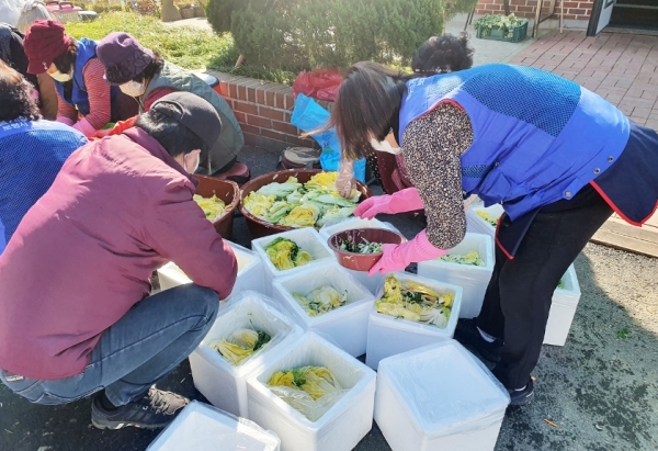 바르게살기운동 및 새마을운동 보령시지회, 사랑의 김장 나눔
