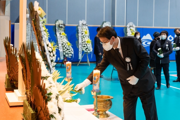 청양군  자유민주수호 희생자 위령제 봉행-김돈곤 군수