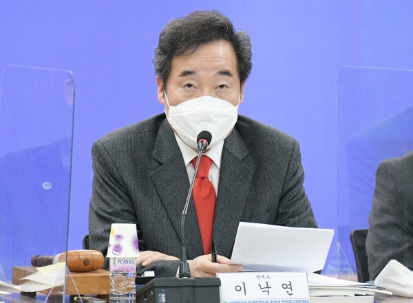 더불어민주당 이낙연 대표.