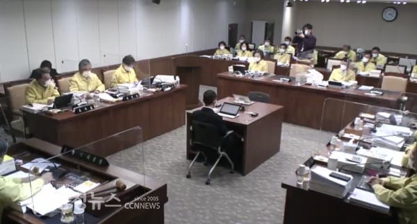 충남도의회 교육위 천안교육지원청 행정사무감사 