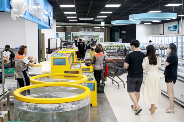 ‘태안 로컬푸드 직매장’ 모습.