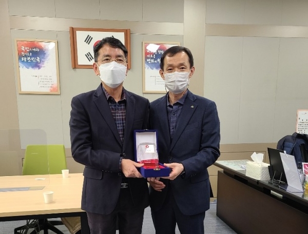 건강.장기요양 보험료 지원 우수기관 감사패 수여