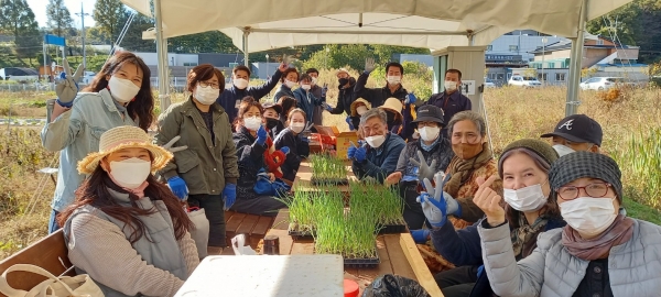 도시농업관리사 양성교육 수료식 및 교육 모습